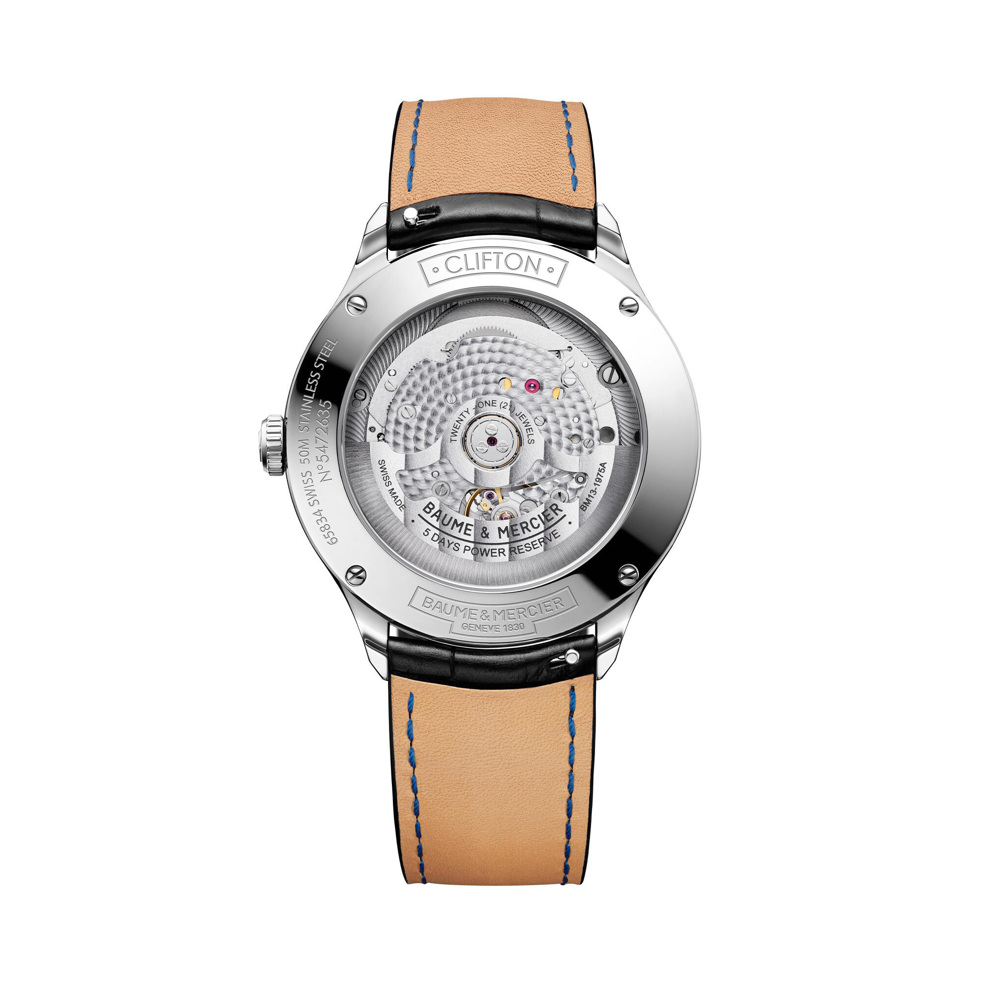 Baume Mercier Men s Watch Clifton Baumatic 40mm Steel
